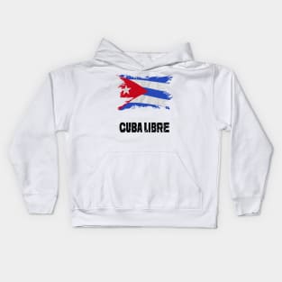 Cuba Libre Cuban Flag patria y vida Kids Hoodie